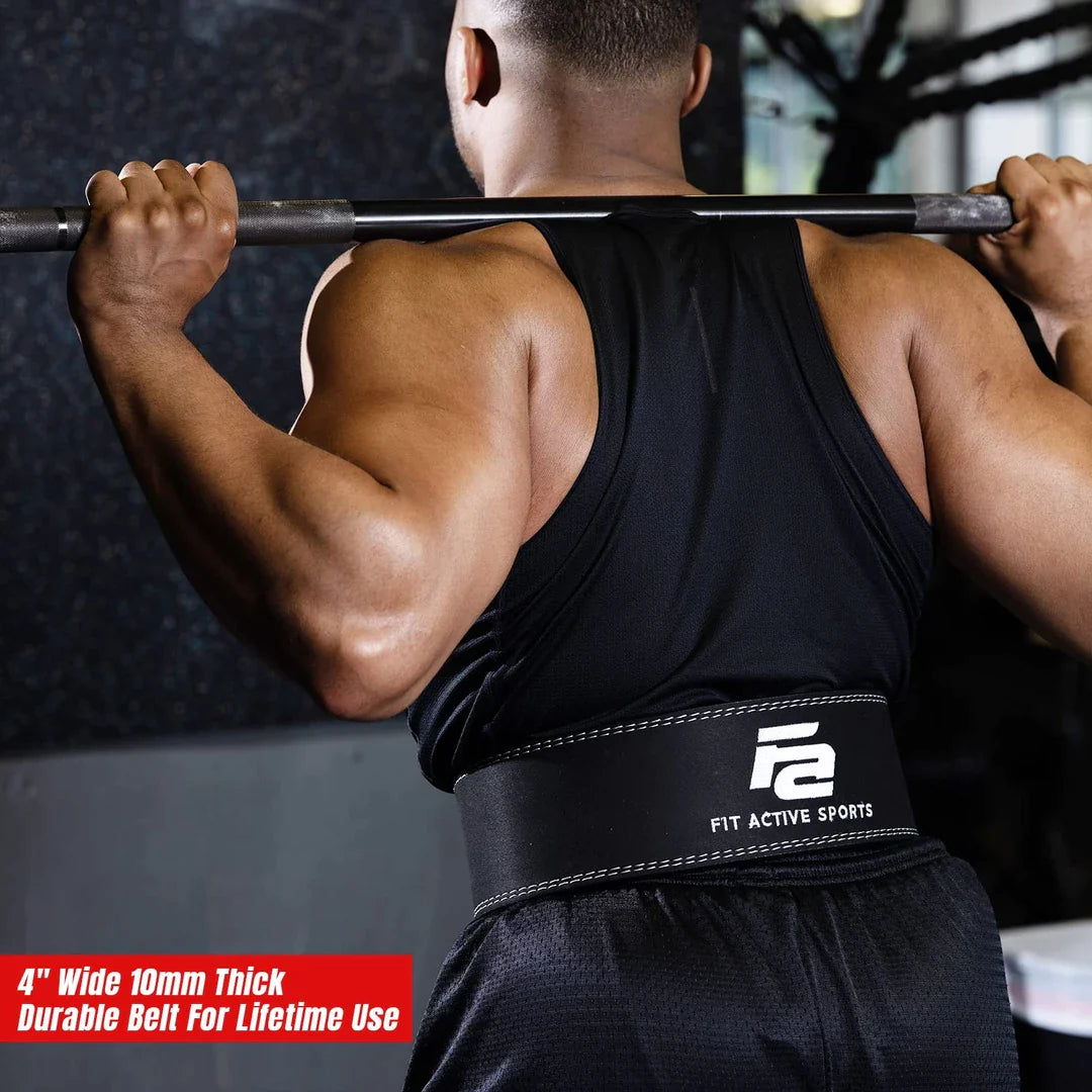 Buy Lever Belt, Get Wrist Wraps and Knee Compression Sleeves Free