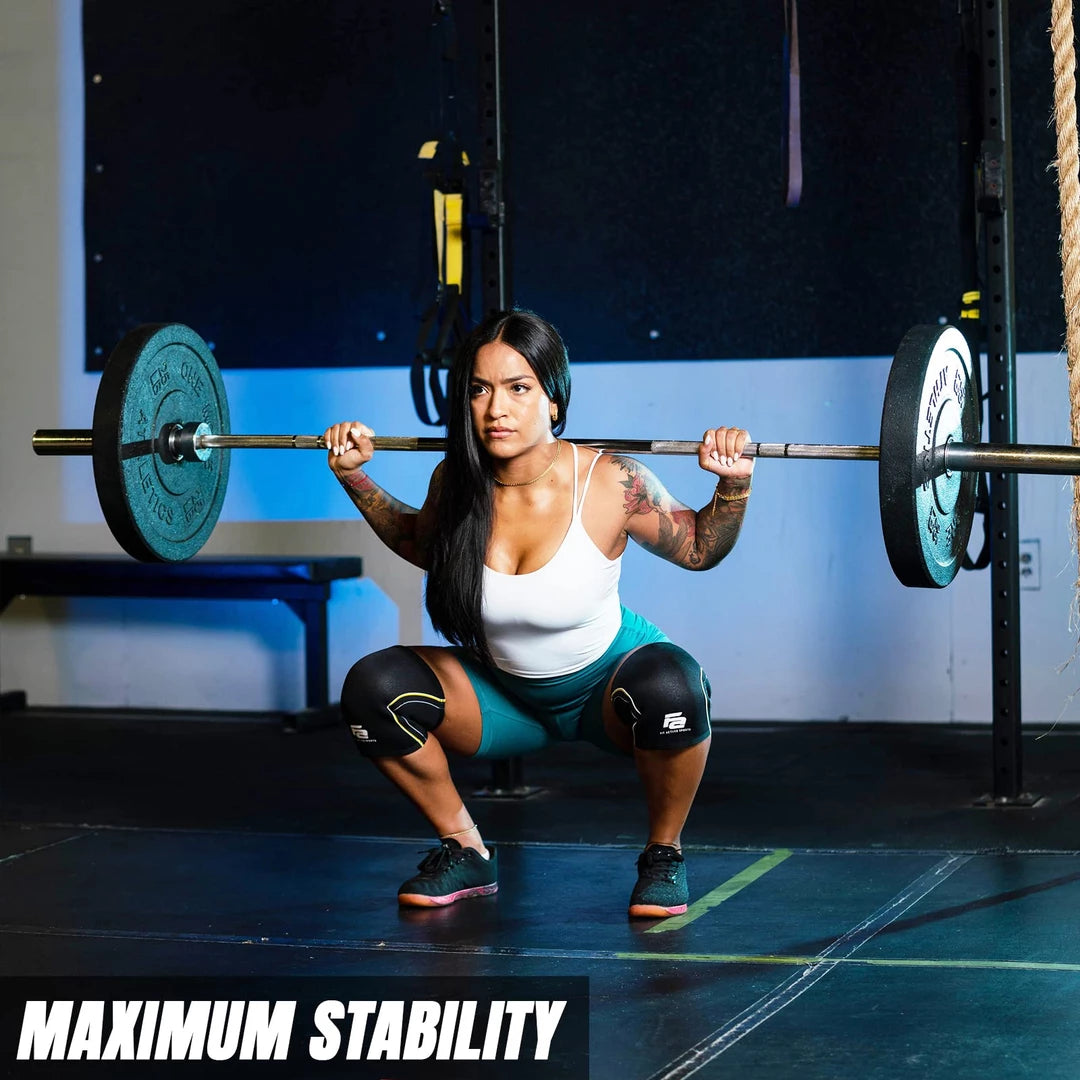 Wrist wraps, self locking belt, Knee Sleeves (Neoprene)