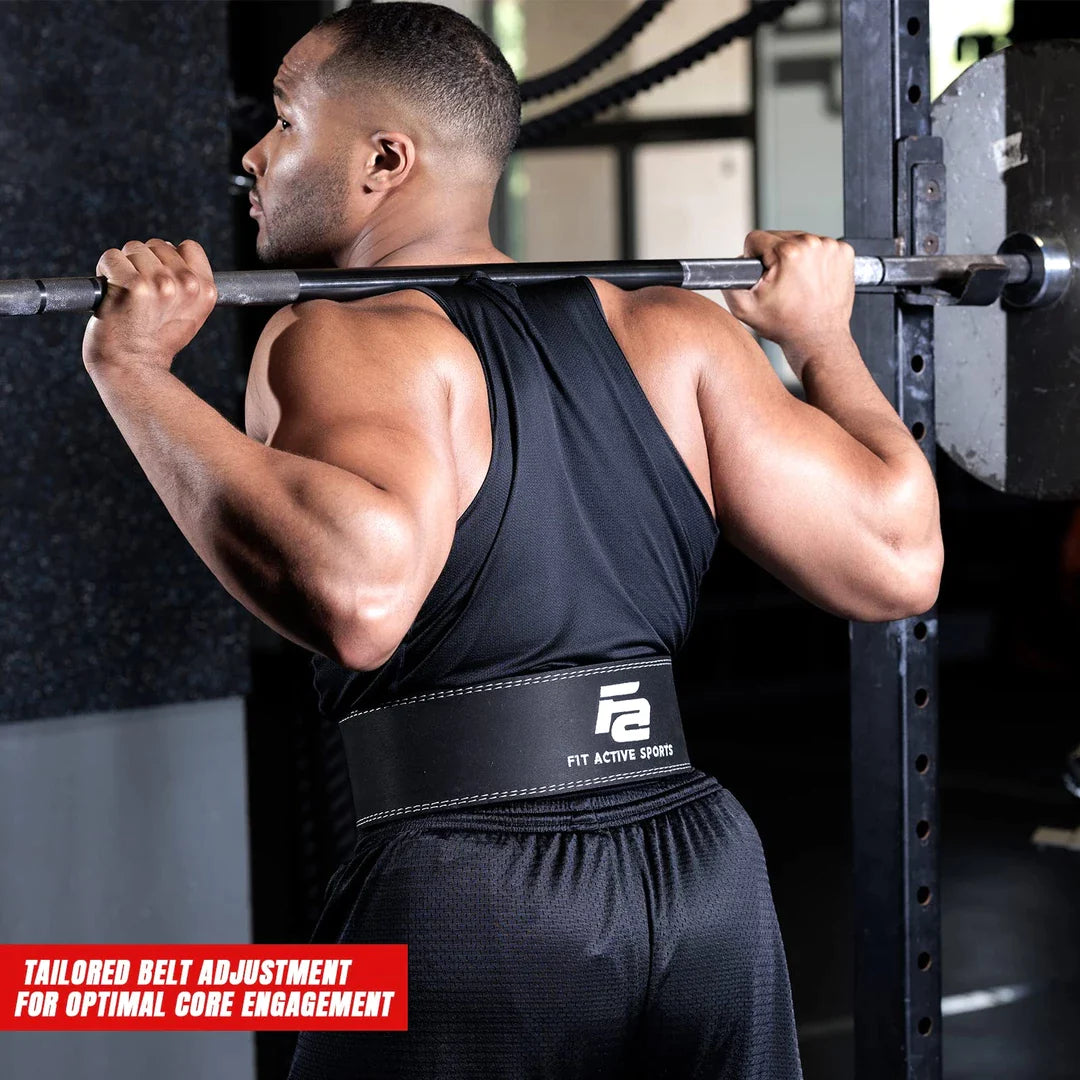 Buy Lever Belt, Get Wrist Wraps and Knee Compression Sleeves Free