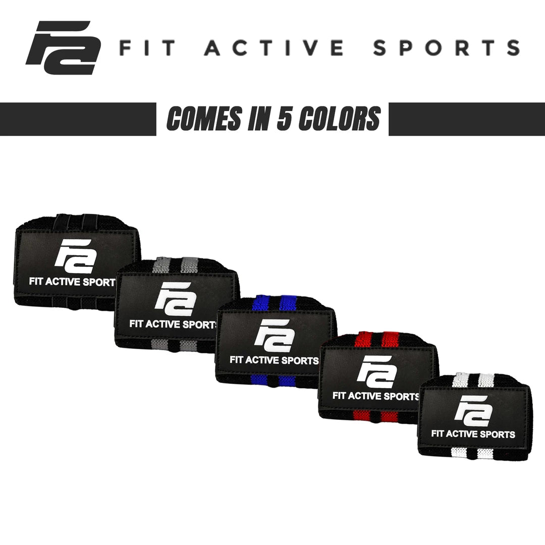 Wrist wraps, self locking belt, Knee Sleeves (Neoprene)