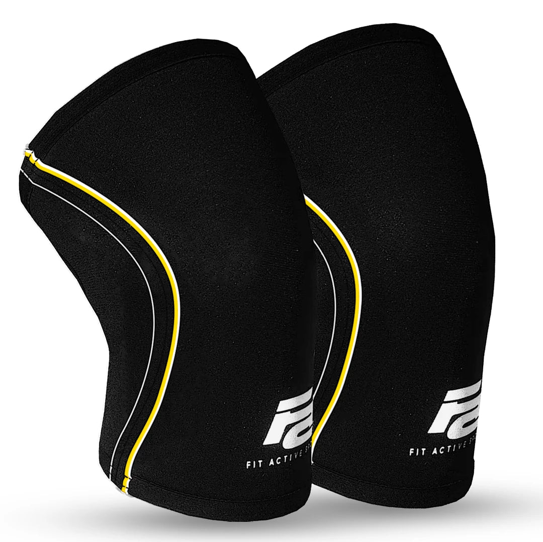 Wrist wraps, self locking belt, Knee Sleeves (Neoprene)