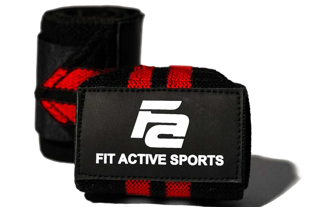 Wrist wraps, self locking belt, Knee Sleeves (Neoprene)