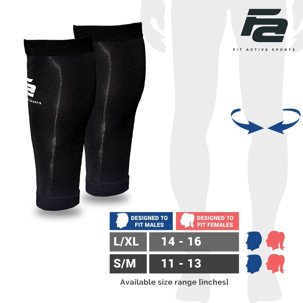 Copper Calf Compression Sleeves
