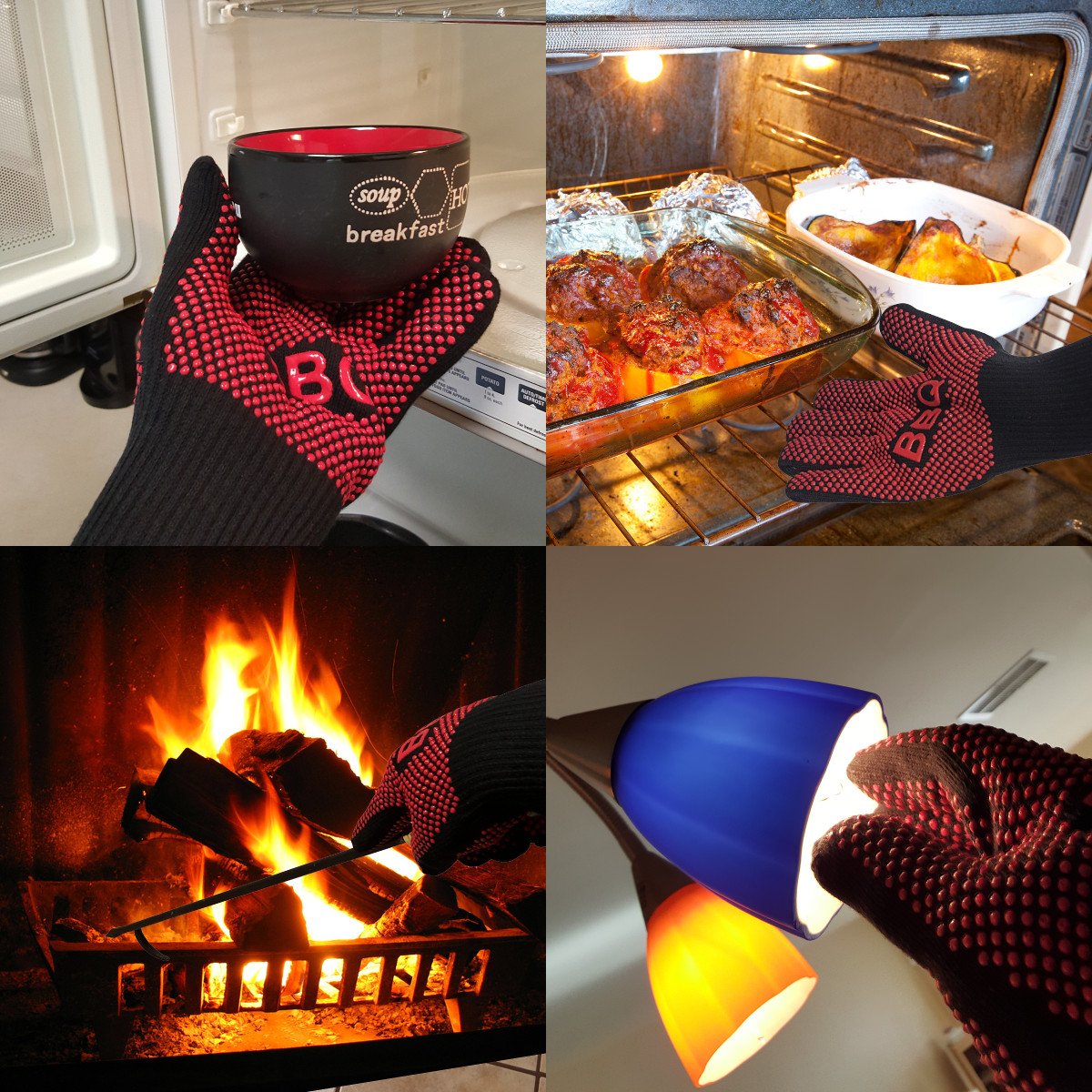 BBQ Grill Oven Gloves