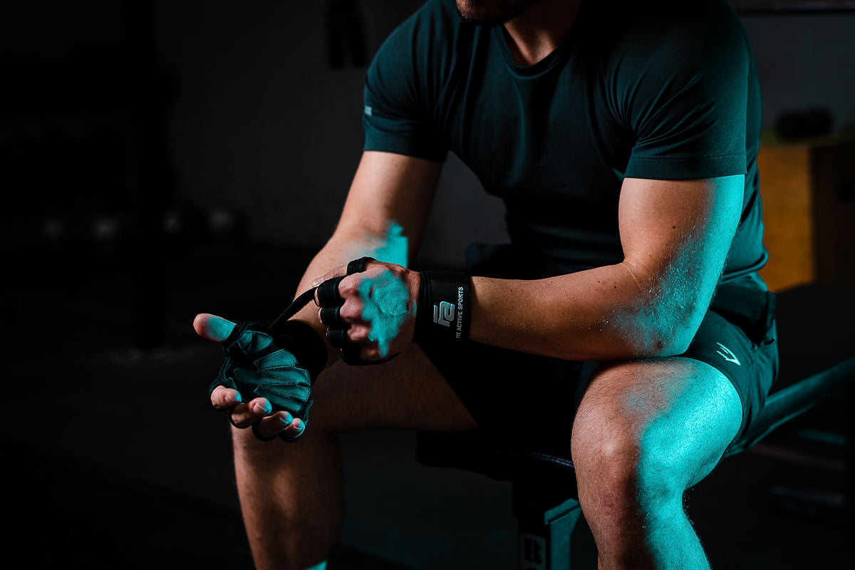 Fit Active Sports 2.0 Ventilated Weight Lifting Gloves with Wrist Wraps