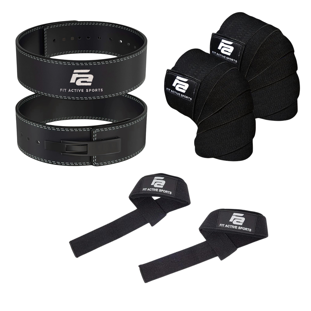 Lever Belt, Lifting Strap, Knee Wraps