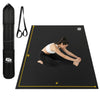 Fit Active Sports Large Exercise Mat 6' x 4' x 8mm | Thick Non-Slip Extra Wide