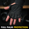 Ventilated Weight Lifting Workout Gloves With Wrist Wraps