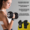 Ventilated Weight Lifting Workout Gloves With Wrist Wraps