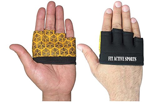 Half Grip Workout Gloves - The Ultimate Callus Defender, Great for Pull-Ups, Kettle Bells, Ropes, Weight Lifting, and More!