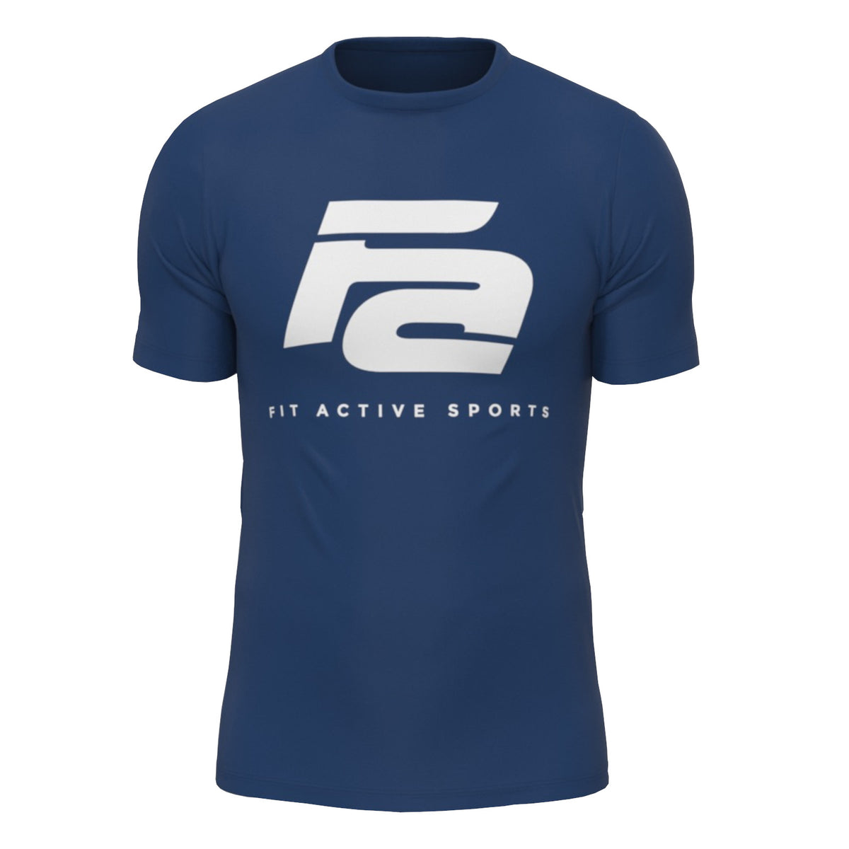 Fit Active Sports Dry-Fit Moisture Wicking Athletic Performance Crew T-Shirt
