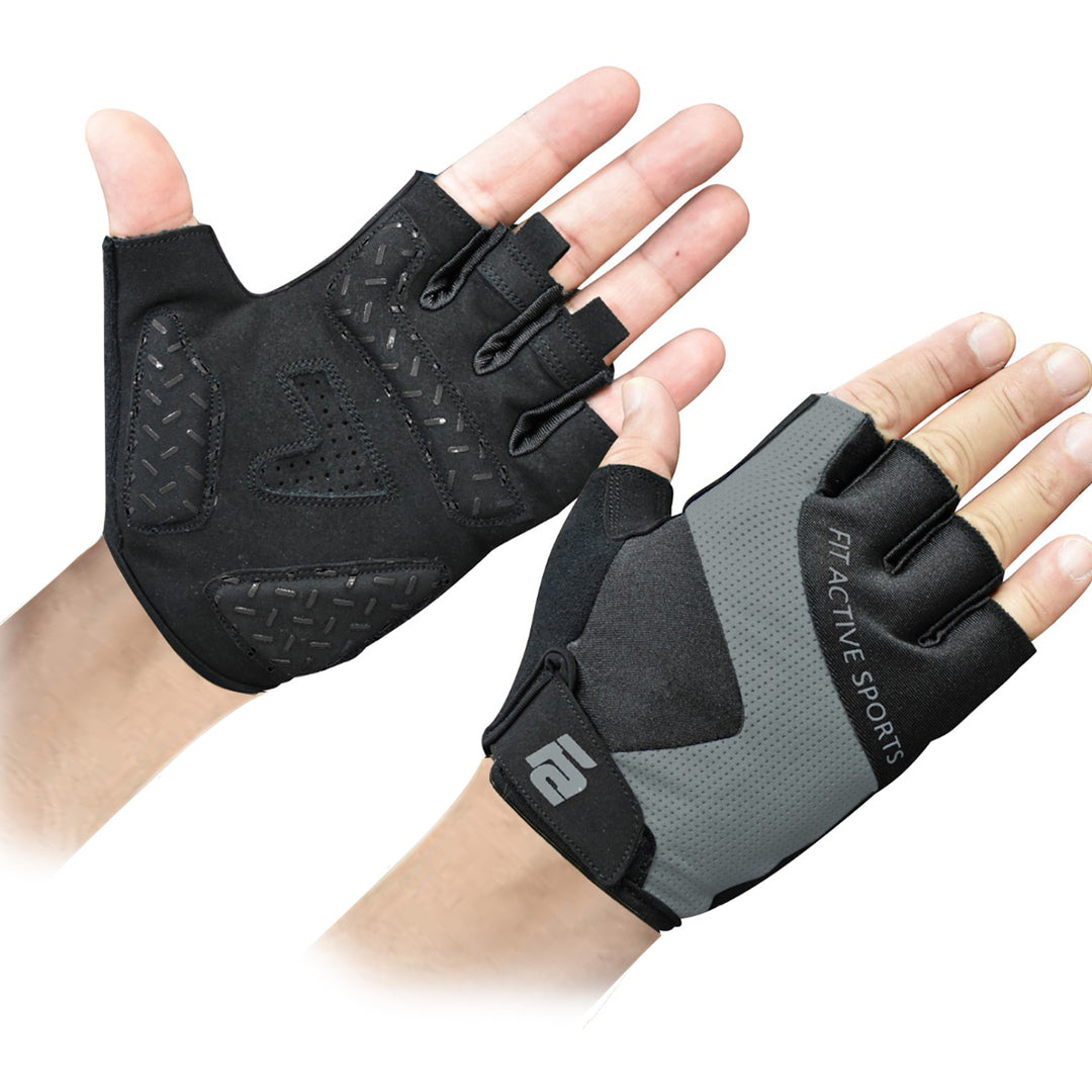 Fit Active Max Grip Weightlifting Workout Gloves